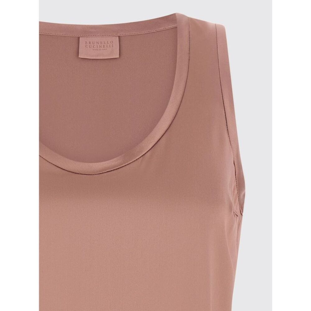 Brunello Cucinelli Top Woman Pink - Picture 4 of 4